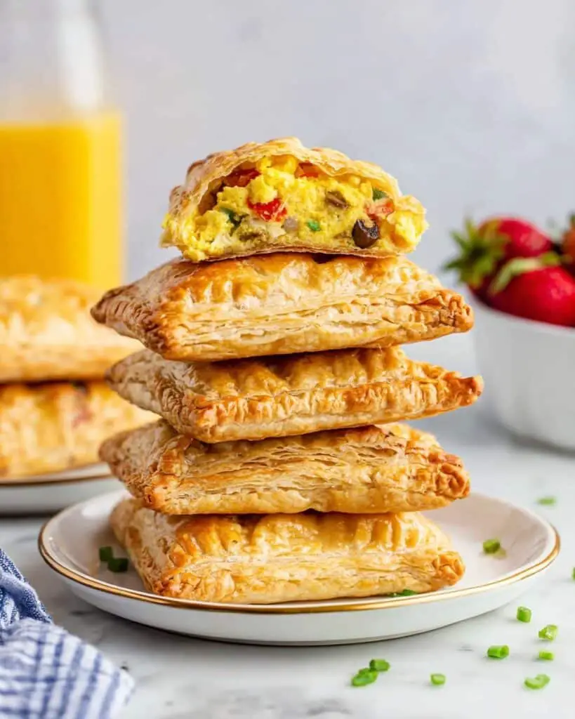 Homemade Breakfast Hot Pockets with Sausage and Cheddar Recipe