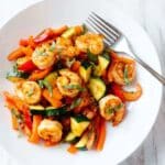 Shrimp and Vegetable Skillet Recipe