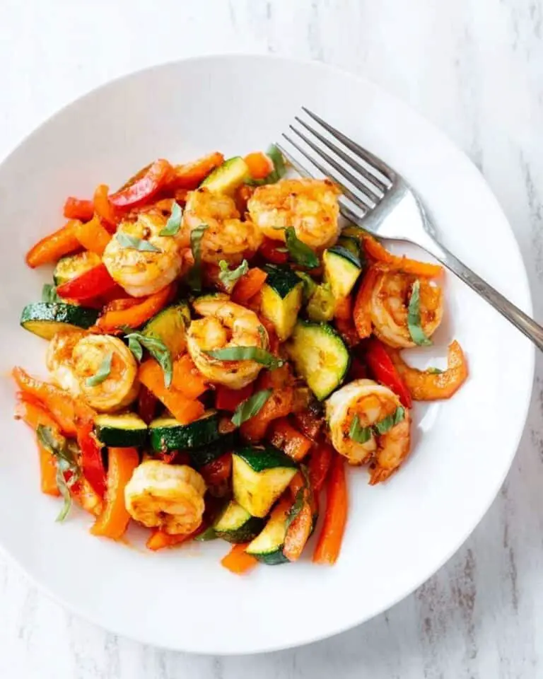 Shrimp and Vegetable Skillet Recipe