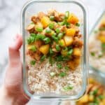 Spicy Pineapple Chicken Meal Prep Recipe