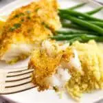 Crispy Parmesan Crusted Cod in the Air Fryer Recipe