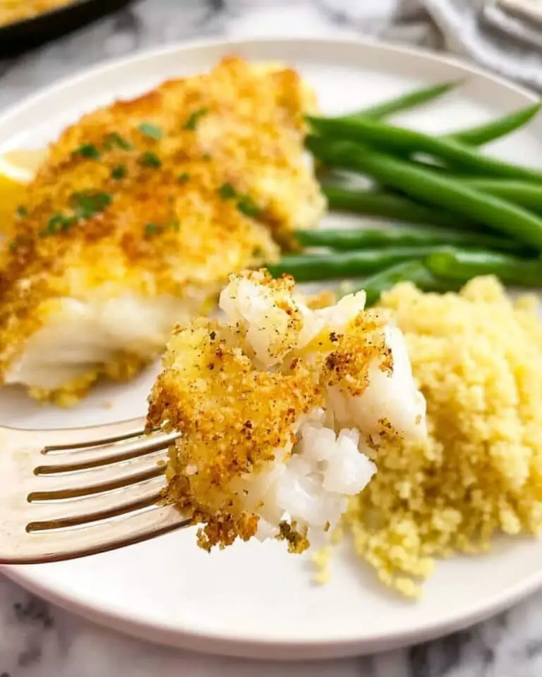 Crispy Parmesan Crusted Cod in the Air Fryer Recipe