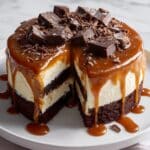 Caramel Brownie Cheesecake Recipe