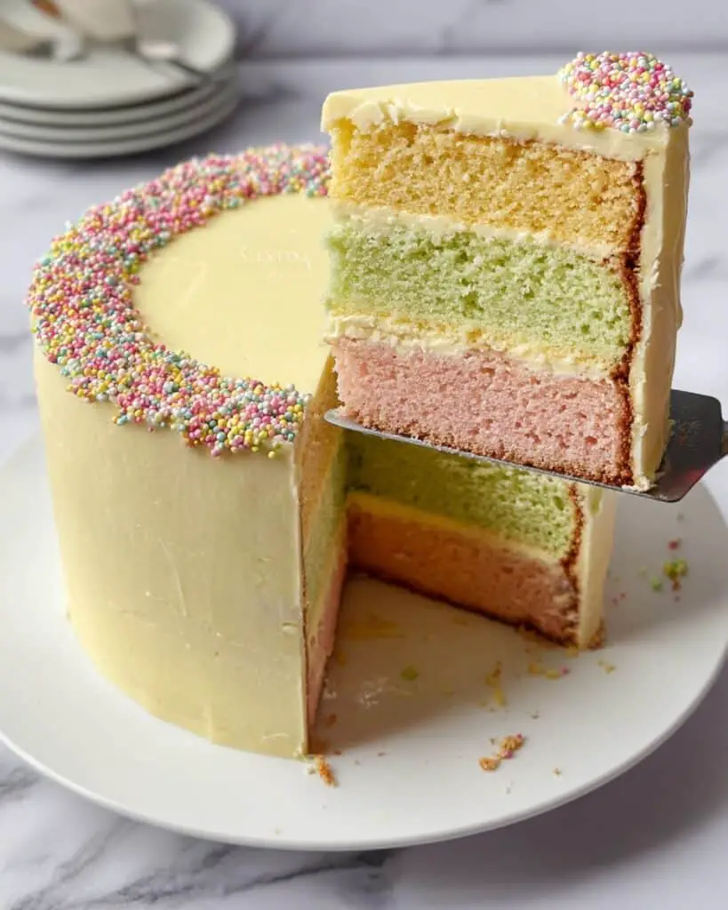 Sri Lankan Ribbon Cake Recipe