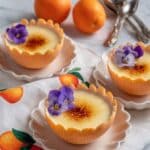 Creamy Orange Posset with Brûlée Topping Recipe