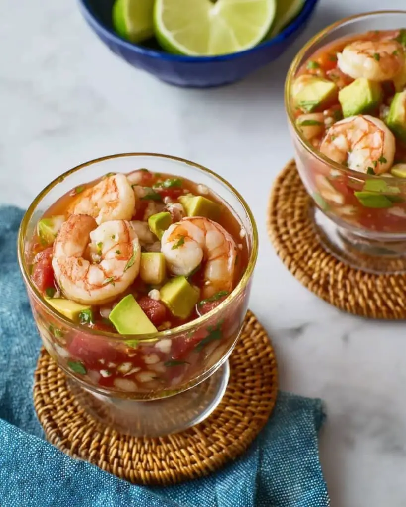 Authentic Mexican Shrimp Cocktail (Coctel de Camarones estilo Mexicano) Recipe