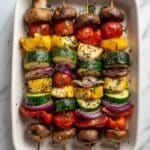 Grilled Veggie Skewers with Pineapple and Fresh Vegetables Recipe