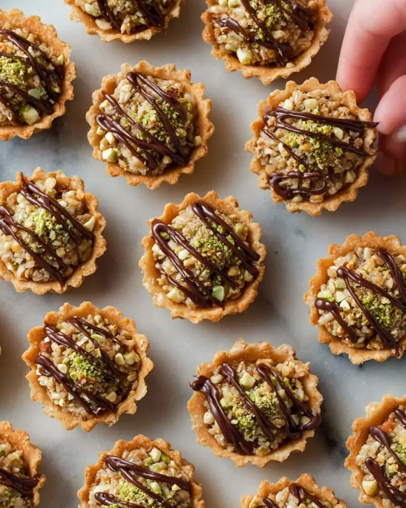 Baklava Cups with Nuts and Honey Recipe