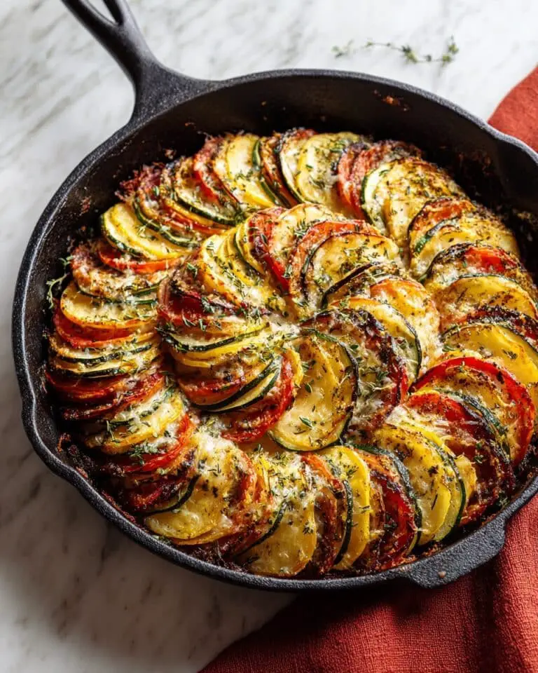 Breakfast Veggie Crinkle Cake Recipe