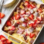 Baked Strawberries and Cream French Toast Recipe