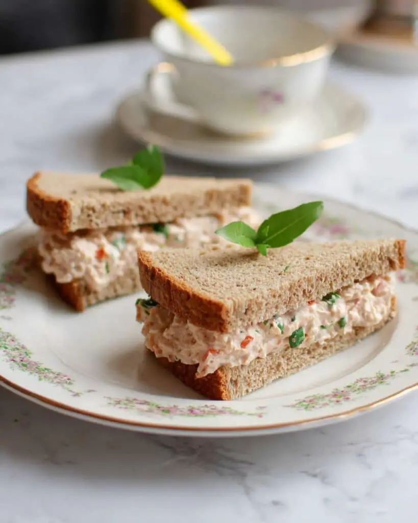 Smoked Salmon Tea Sandwiches Recipe