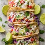 Fish Tacos with Creamy Lime Taco Sauce Recipe