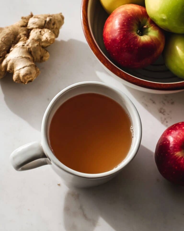 Korean Apple Tea with Ginger and Cinnamon (Saegwa Cha) Recipe