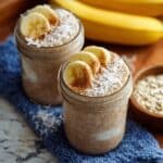 Banana Coconut Cream Pie Overnight Oats Recipe