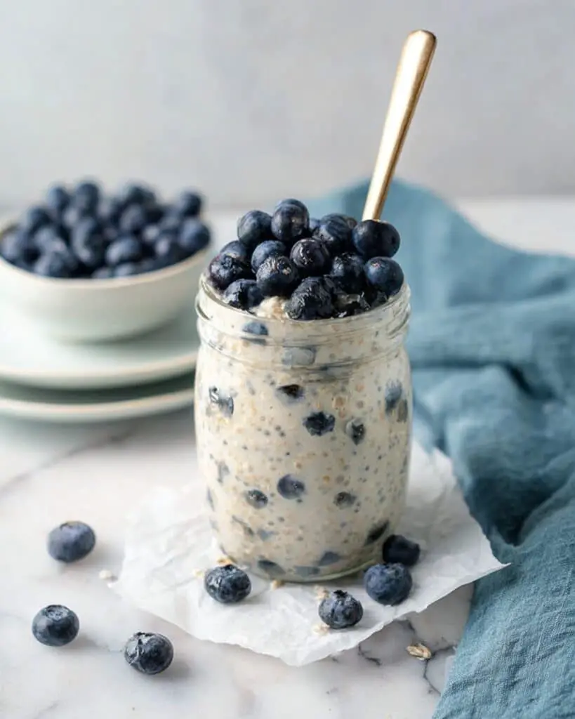 Blueberry Overnight Oats Recipe