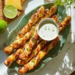 Jalapeño Popper Puff Pastry Twists Recipe