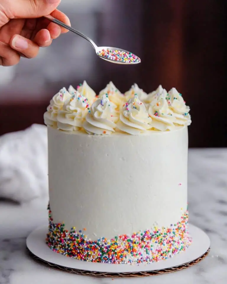Mini Vanilla Cake Recipe