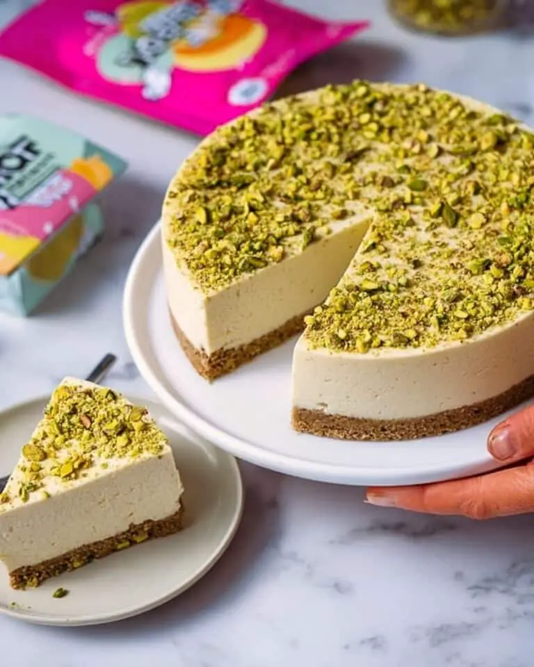 No-bake Pistachio Cheesecake Recipe