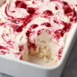Heavenly Raspberry Cream Angel Food Cake Dessert Recipe