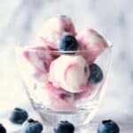 Easy Blueberry Frozen Yogurt Bites Recipe