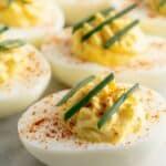 Football Deviled Eggs Recipe