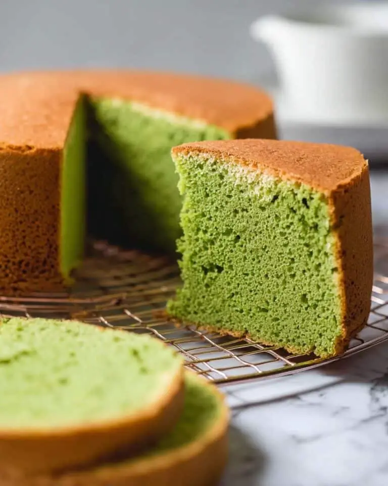Matcha Cake (Green Tea Cake) Recipe