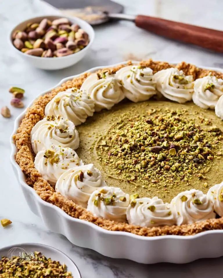 Pistachio Custard Pie Recipe
