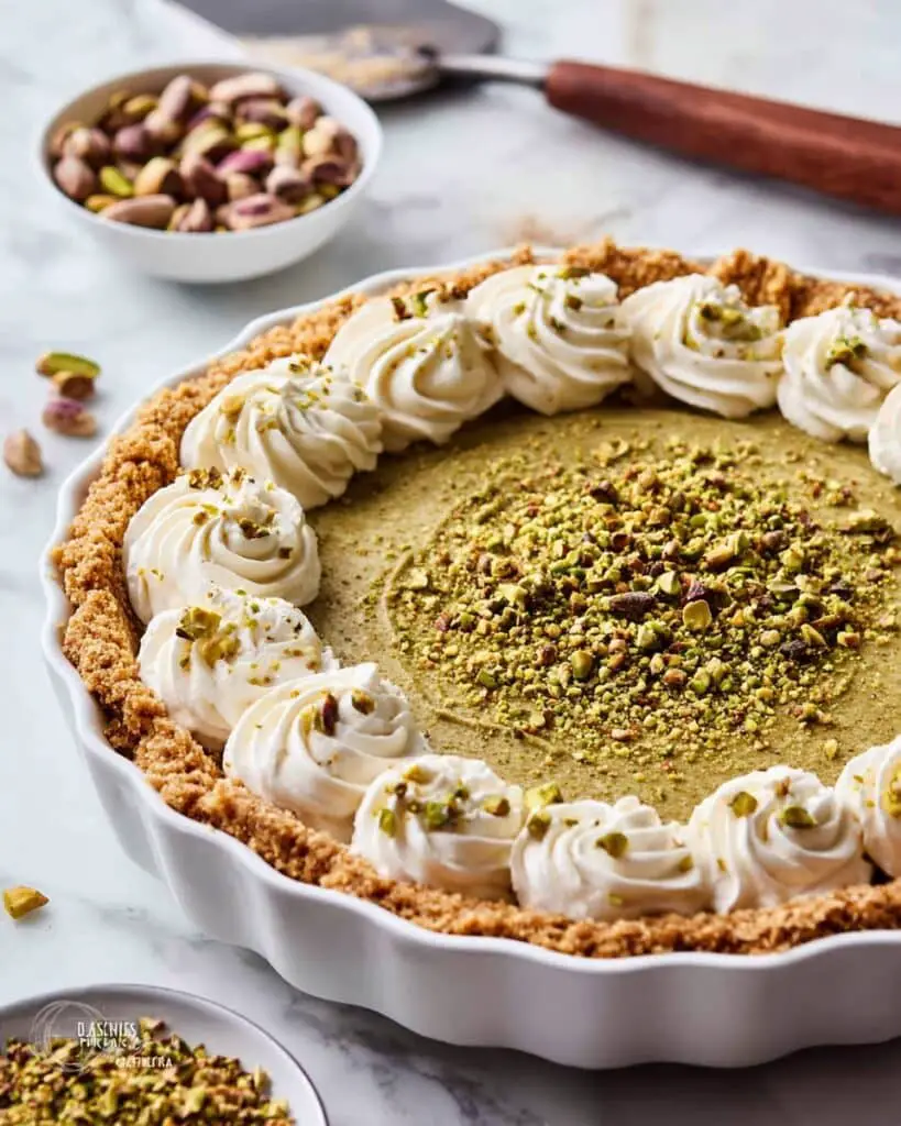 Pistachio Custard Pie Recipe