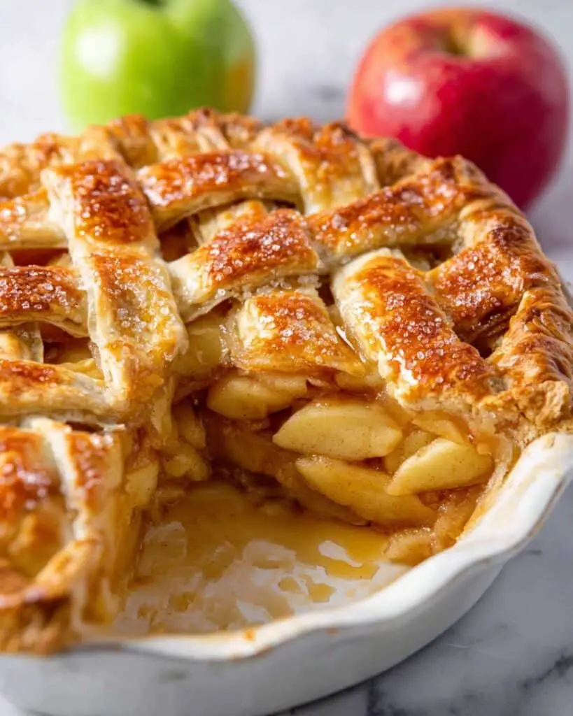 Apple Pie with Pre-Cooked Apple Filling Recipe