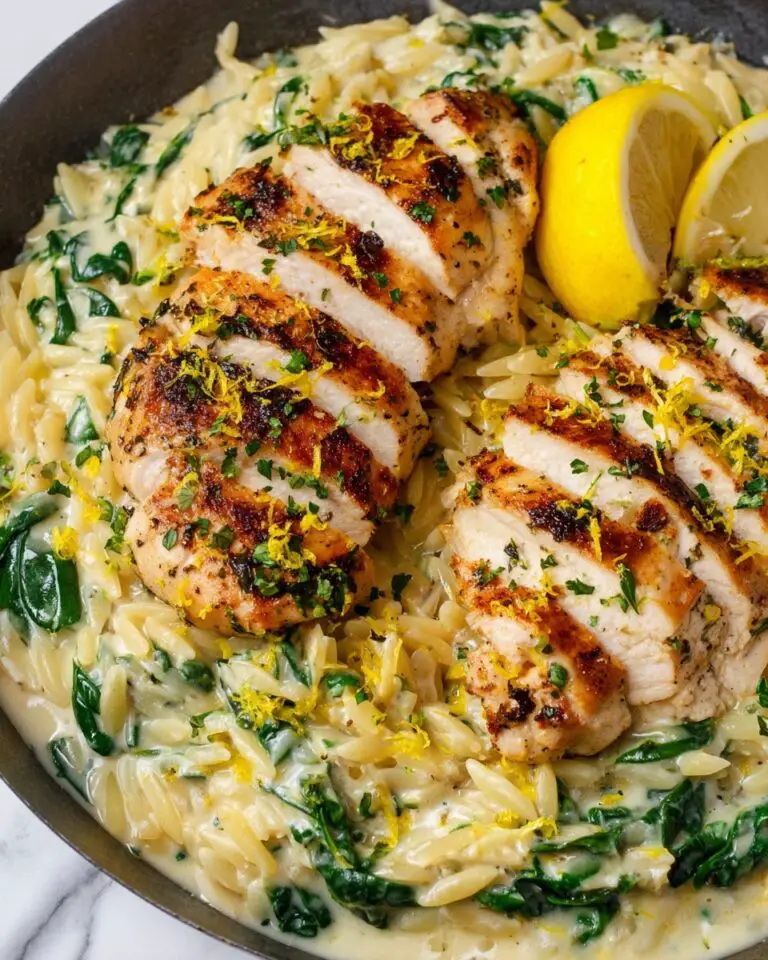 Lemon Chicken Orzo Recipe
