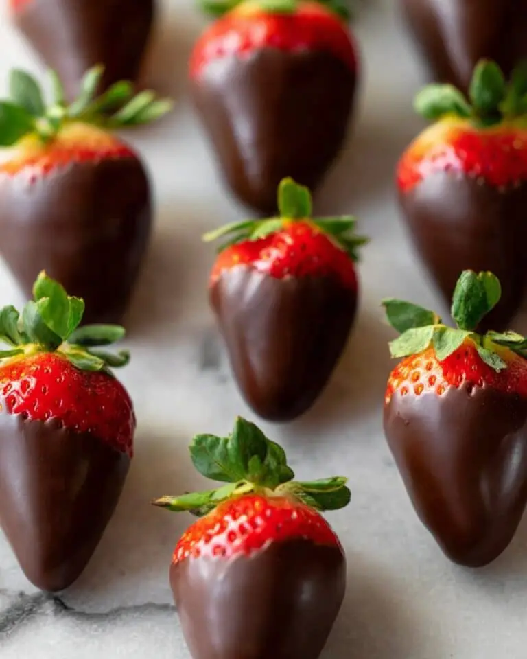 Gourmet Chocolate Covered Strawberries Recipe