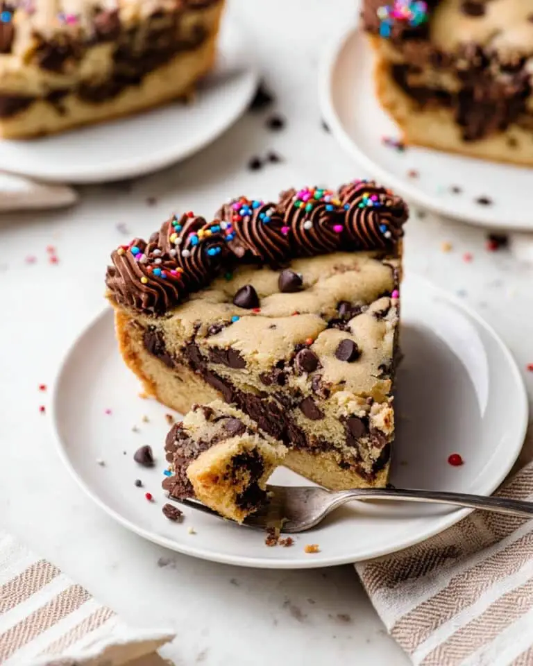 Chocolate Chip Cookie Cake Recipe