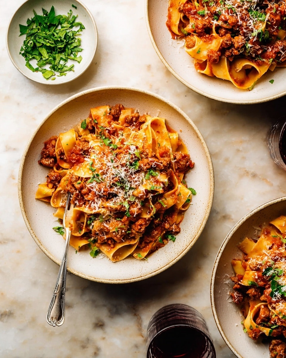 Easy Italian Sausage Ragu with Pappardelle | Comforting Pasta Dish