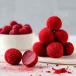 3 Ingredient White Chocolate Raspberry Truffles Recipe