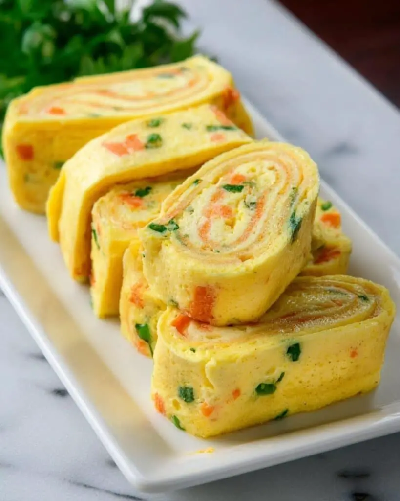 Gyeran Mari (Korean Rolled Omelette) Recipe