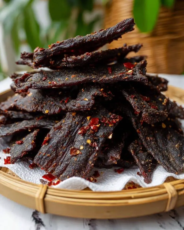 The BEST Sweet & Spicy Beef Jerky Recipe