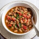 Texas Charro Beans: Flavorful Pinto Beans with Beef, Tomatoes, and Jalapeños Recipe