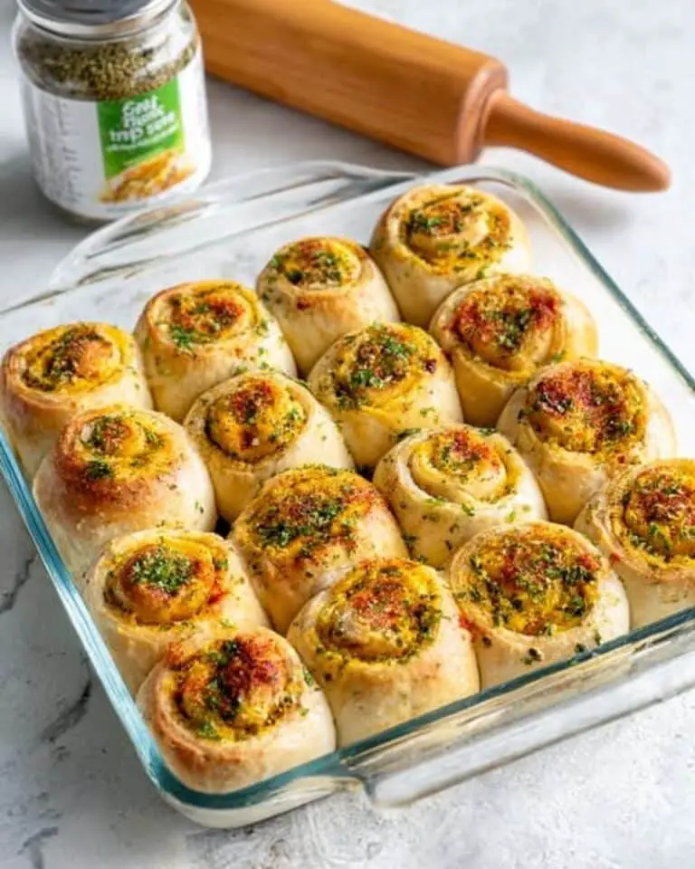Vegan Caramelized Onion Spinach Pizza Rolls Recipe