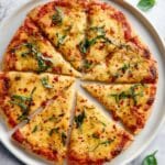 The BEST Quinoa Pizza Crust Recipe