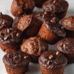 Healthy Chocolate Mini Muffins Recipe