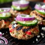 Greek Chicken Burgers Recipe