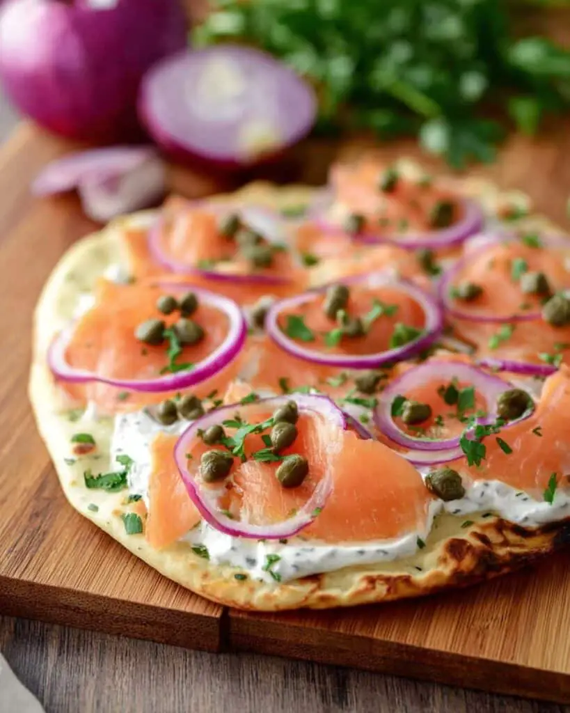 Smoked Salmon Pizza Recipe