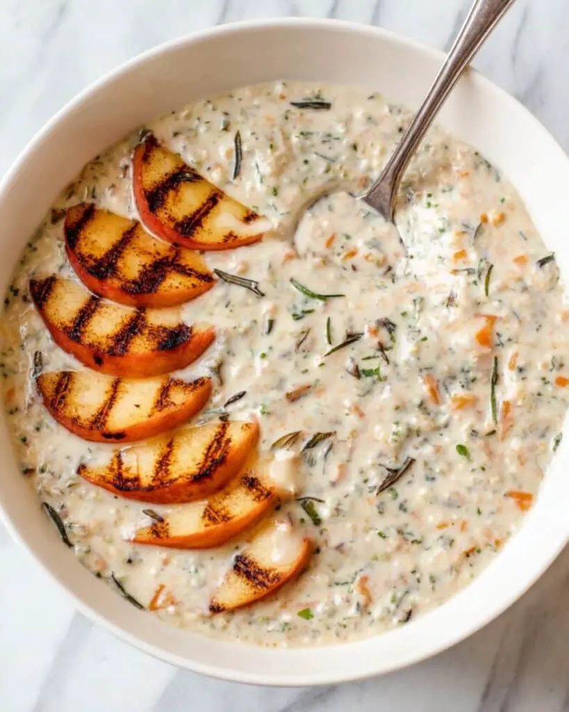 Protein Chia Seed Apple Cinnamon Oatmeal Recipe