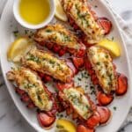 Baked Lobster Tails with Garlic Butter, Parsley, and Lemon Recipe