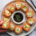 Easy Smoked Salmon Roll Ups Recipe