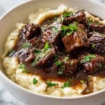 Hearty Slow-Cooked Beef Tips with Rich Gravy Recipe