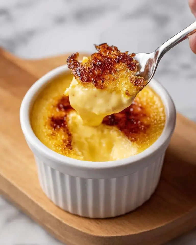 Easy Homemade Crème Brûlée Dessert Recipe