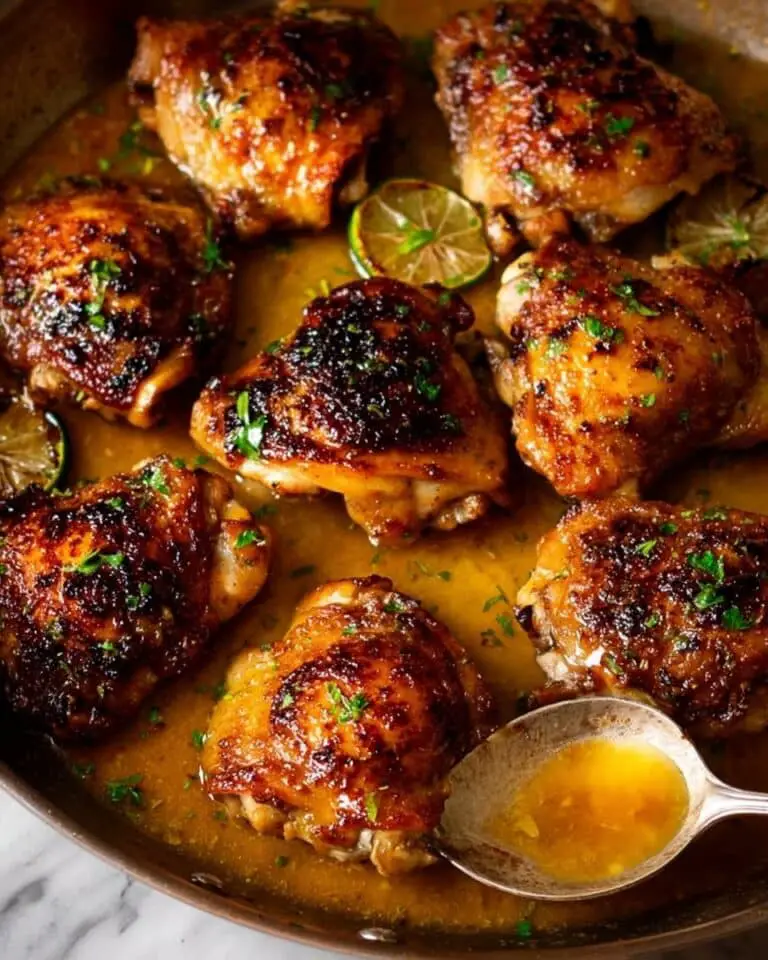 Honey Lemon Pepper Chicken Thighs Recipe