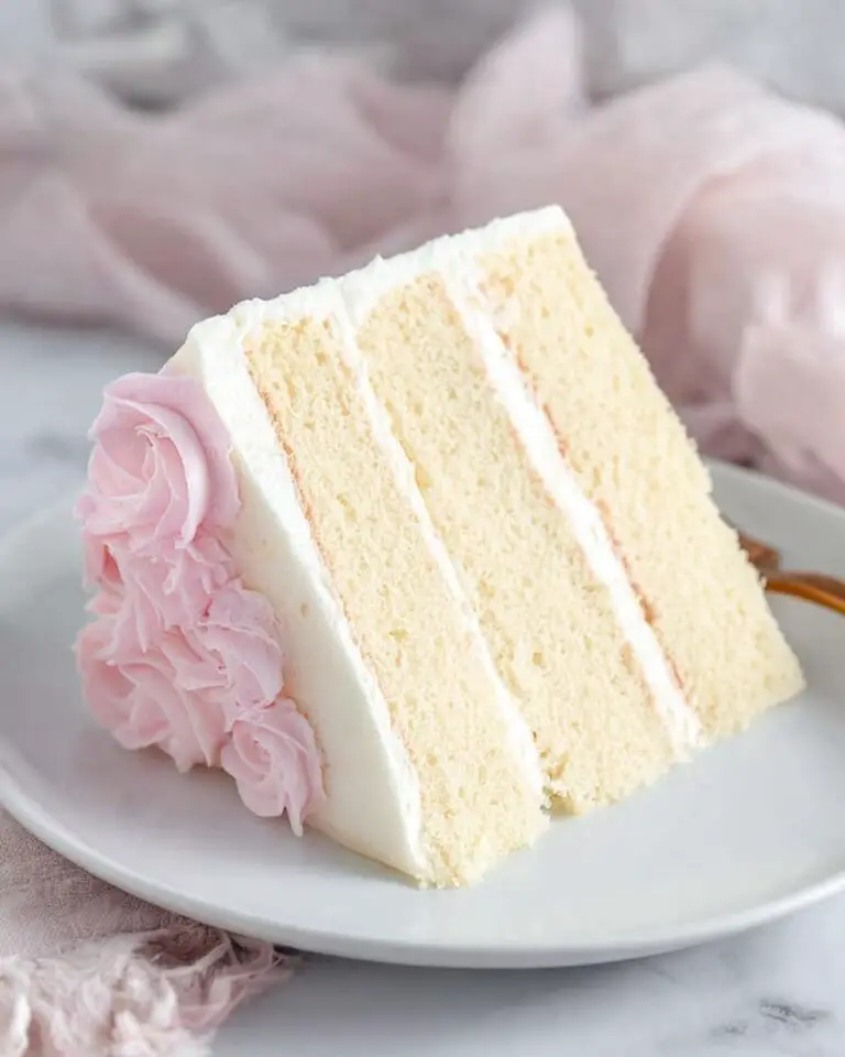 Moist Vanilla Cake Recipe With Easy Buttercream Recipe