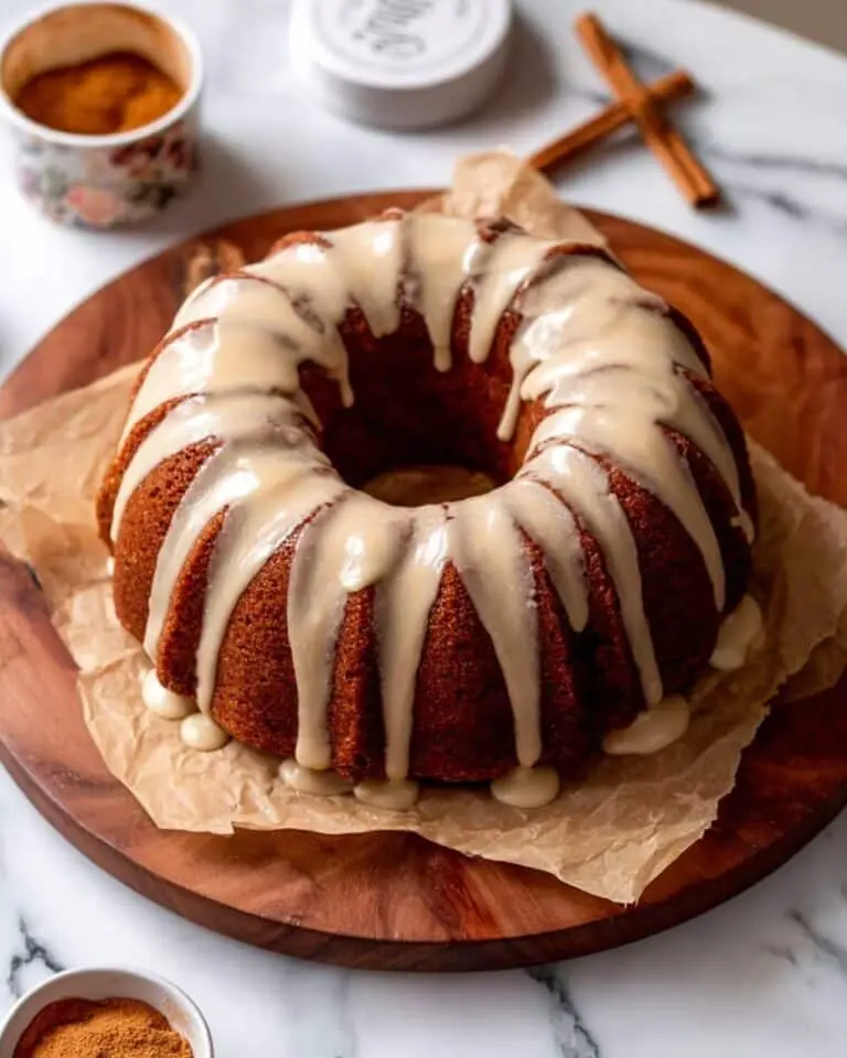 Pumpkin Bundt Cake with Spice and Optional Chocolate Chips Recipe